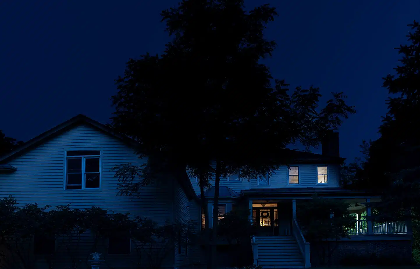 Before - lighting image home before outdoor lighting