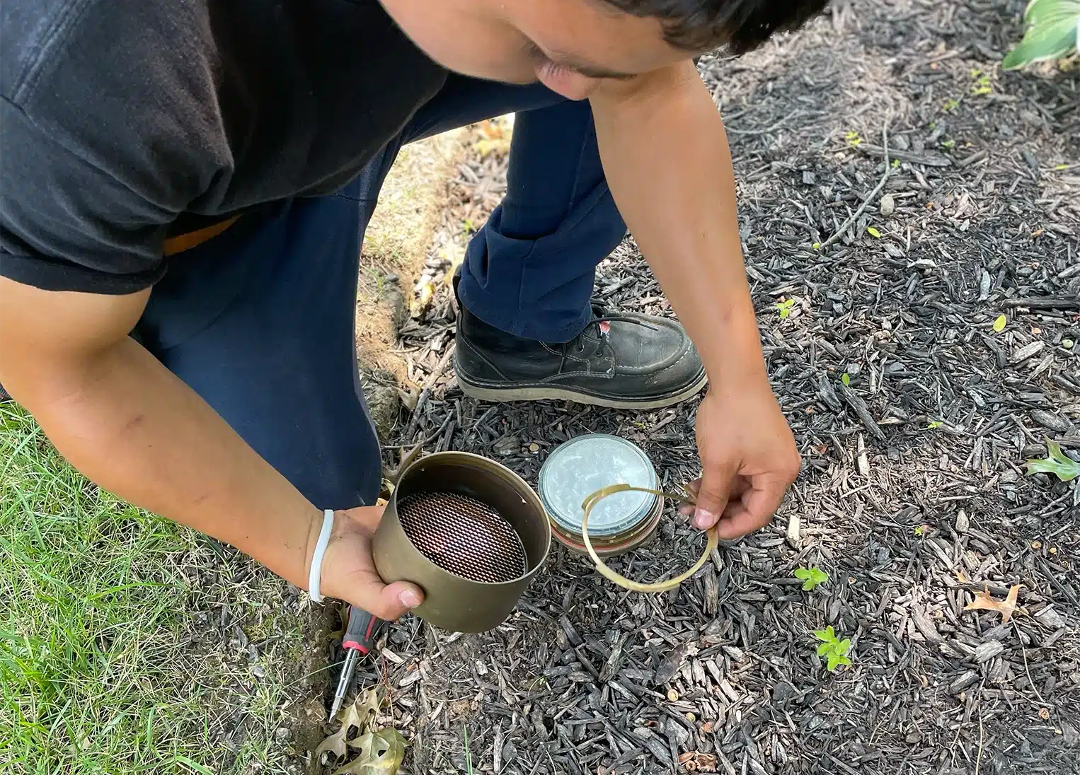 Installing outdoor lighting