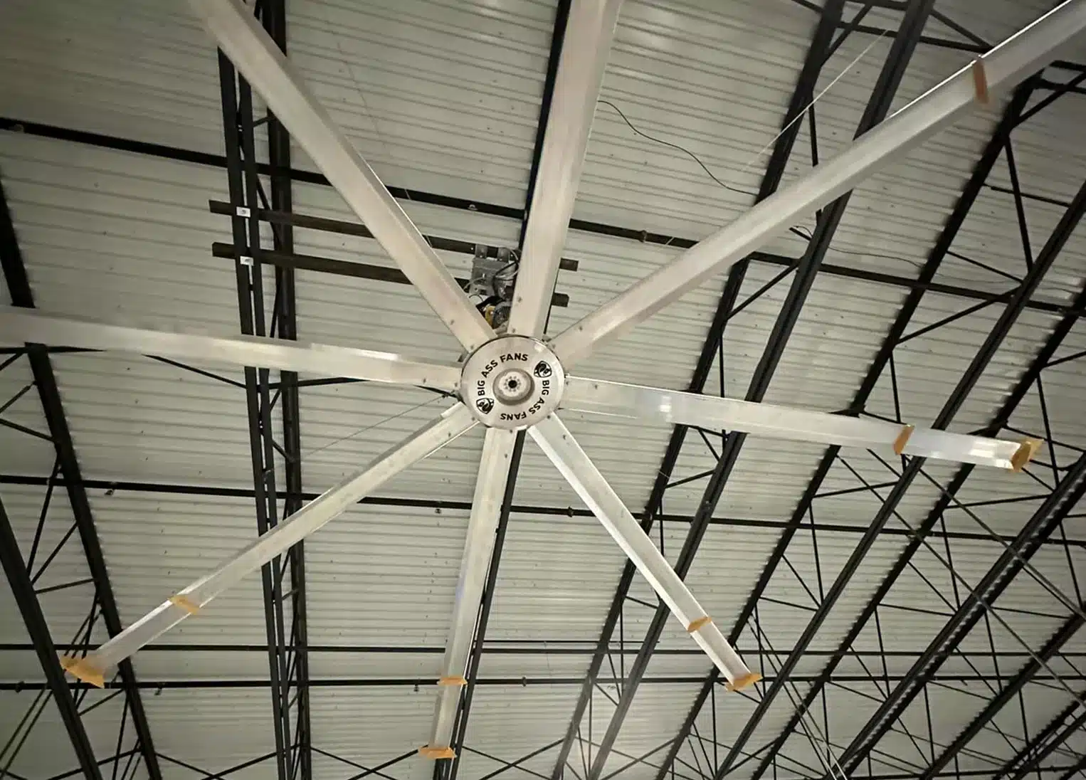 Industrial Fan Gleam Electrical Team