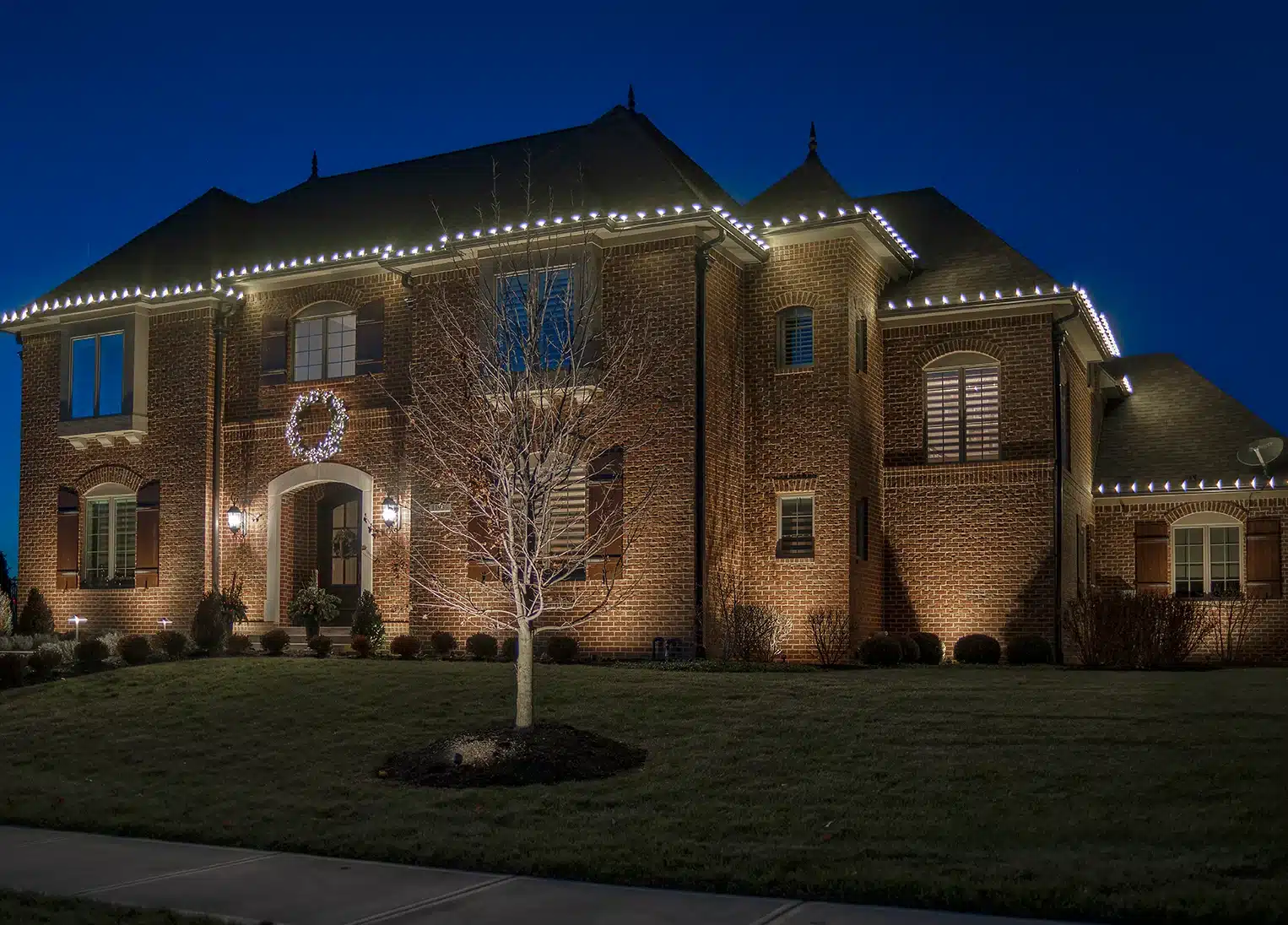 Holiday lighting professionals