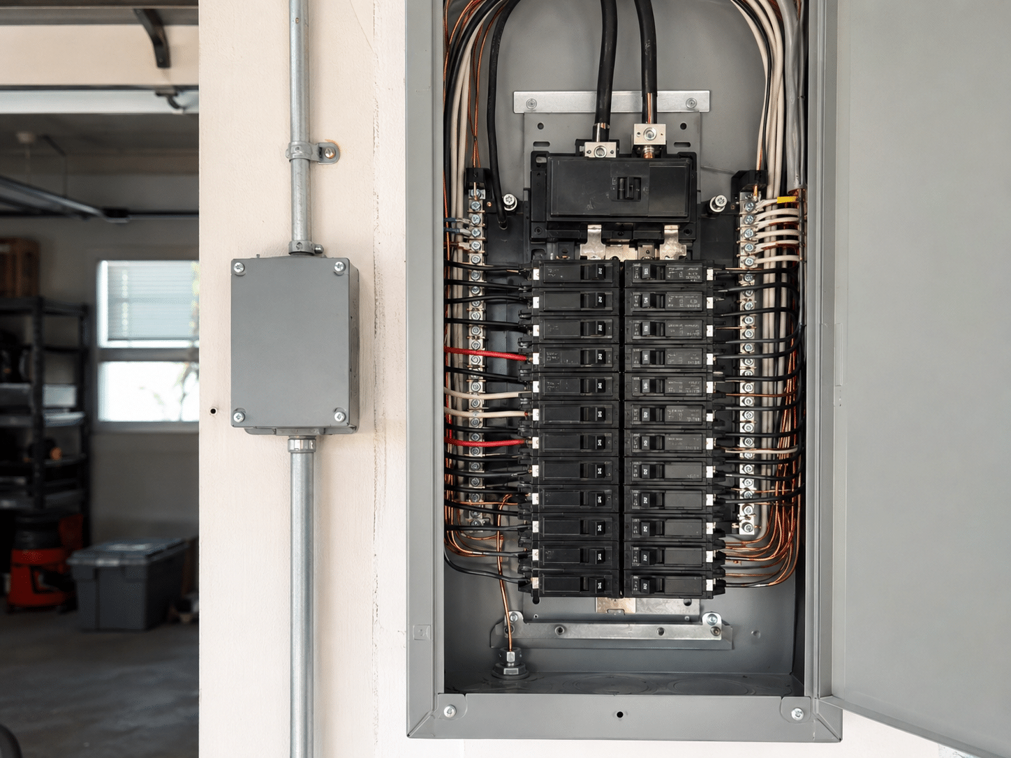 Tripped circuit breaker